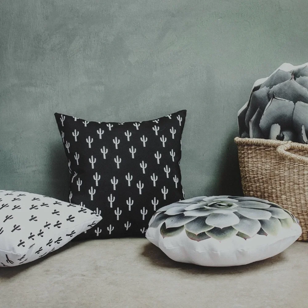 🆕 Agave Truncata Linen Pillow